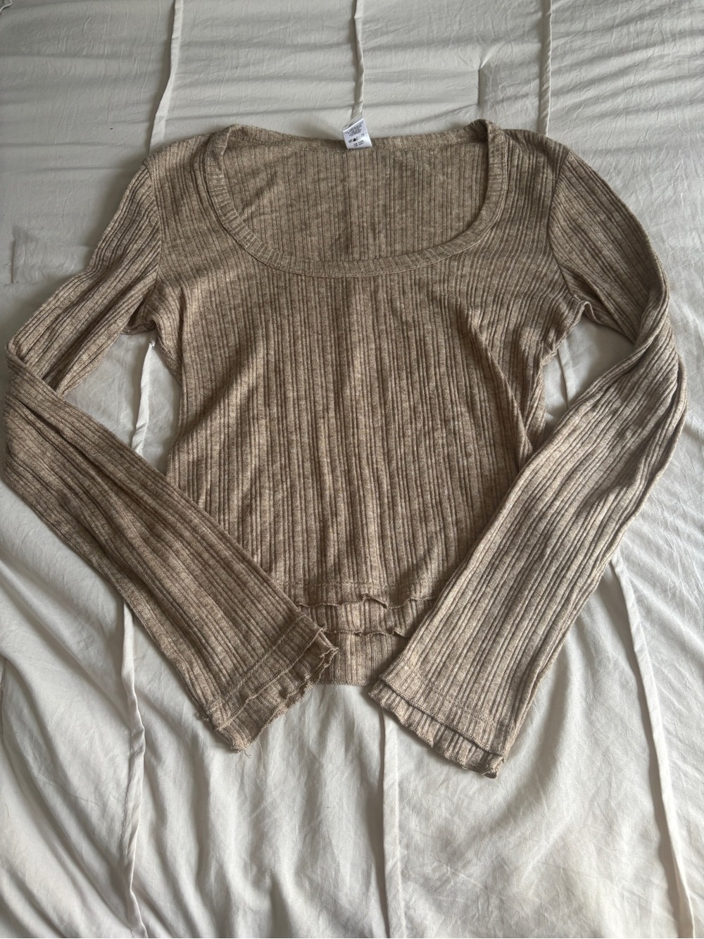Brown Altar’d State Revival Ruffled Long Sleeve
